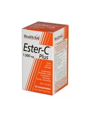 Esterified Vitamina C 1000Mg 30Comp. Vegan de Health Aid