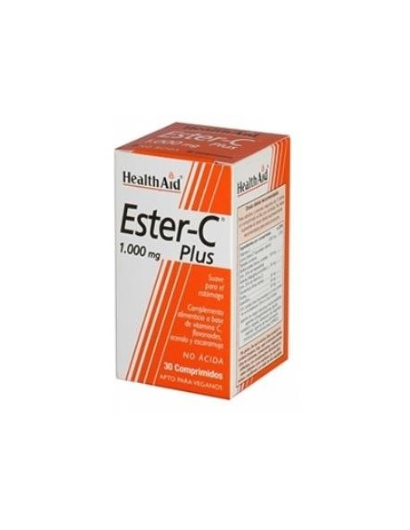 Esterified Vitamina C 1000Mg 30Comp. Vegan de Health Aid