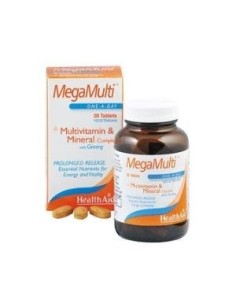 Megamulti Con Ginseng 30 Comprimidos Health Aid de Health Ai