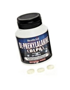 Dlpa (Dl-Fenilalanina) 500Mg. 30Comp.  Health Aid** de Health Aid