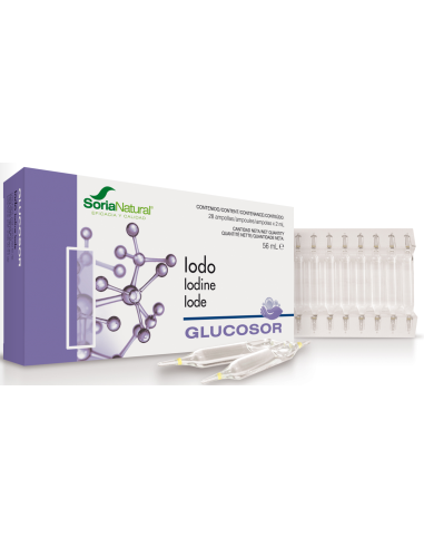 Glucosor Iodo 28Amp. de Soria Natural