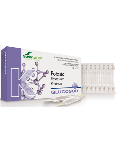 Glucosor Potasio 28Amp. de Soria Natural****