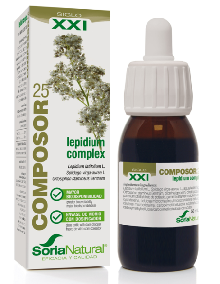 Composor 25 Lepidium Complex Xxi 50Ml. de Soria Natural