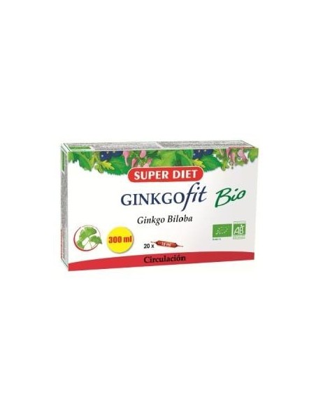 Ginkgofit Biloba 20Amp. de Superdiet