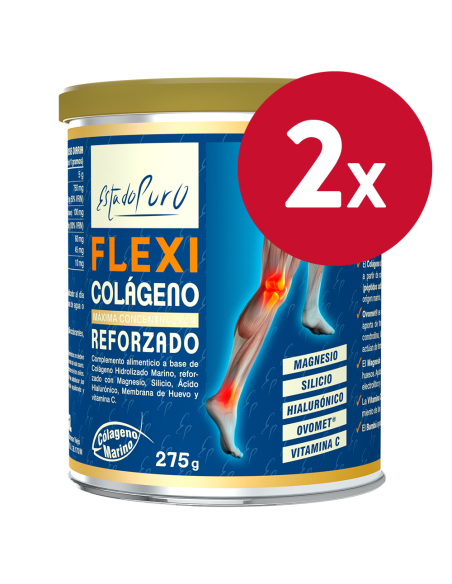 Pack 2 Unidades Flexicolageno Reforzado 275Gr. Estado Puro d
