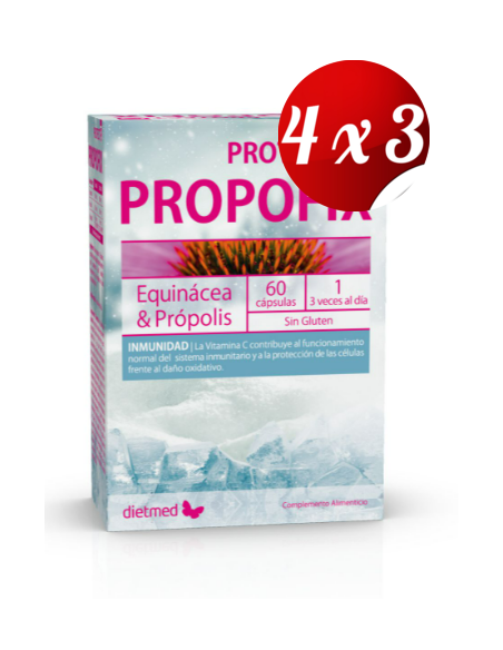 Pack 4x3 uds Propofix Protect  60 Capsulas De Dietmed