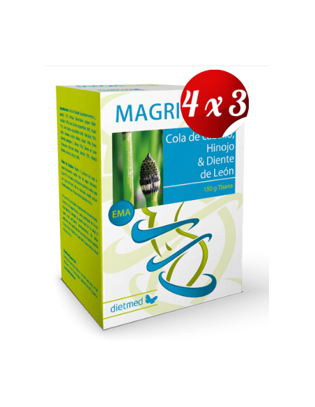 Pack 4x3 uds Magriform Ema Tisana 150 G De Dietmed