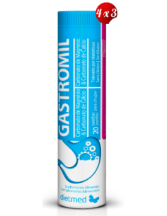 Pack 4x3 uds Gastromil Pastillas 20 Capsulas De Dietmed