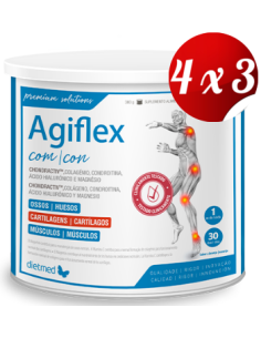Pack 4x3 uds Agiflex Lata 300G De Dietmed