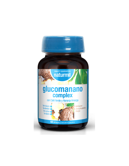 Pack 4x3 uds Glucomanano Complex 500 Mg  60 Comprimidos De Dietmed