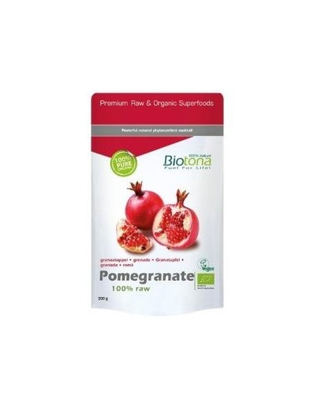 Pomegranate Raw Granada 200Gr. Bio de Biotona