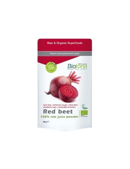 Red Beet Raw Remolacha Roja 200Gr. Bio de Biotona