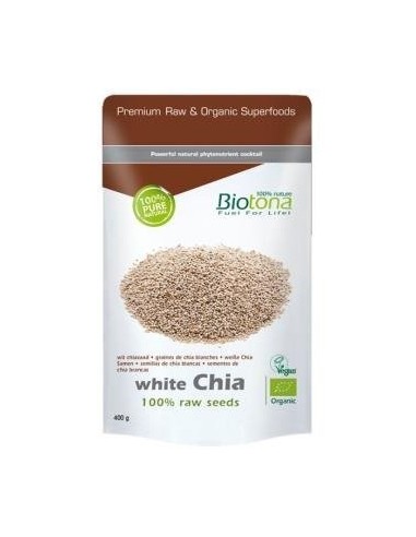 White Chia Raw Seeds de Biotona