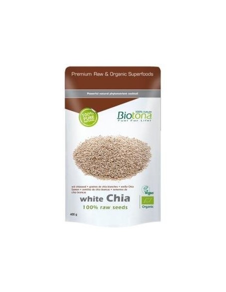 White Chia Raw Seeds de Biotona