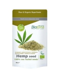 Hemp Seed Cañamo Semillas 300Gr. Bio de Biotona