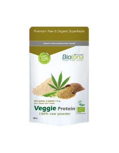 Veggie Protein Raw Powder de Biotona