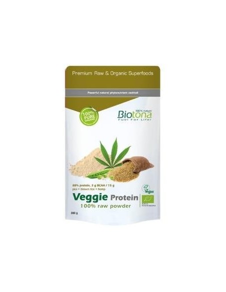 Veggie Protein Raw Powder de Biotona