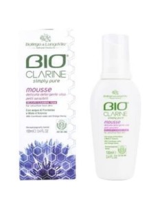 Bio Clarine Mousse Limpiador Suave 100 Mililitros Bottega Di Lungavita