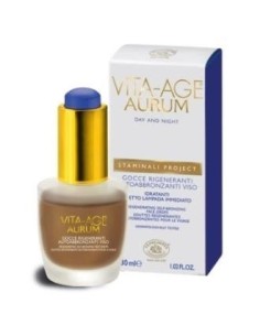 Vita-Age Aurum Serum Regenerador Antiedad 30 Mililitros Bottega Di Lungavita