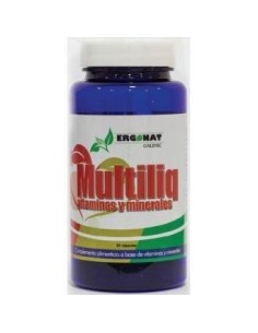 Multiliq Vitamina Y Minerales 30Cap. de Ergonat