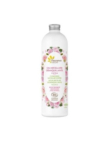 Agua Micelar Desmaquillante Con Rosa 400Ml. Bio de Fleurance