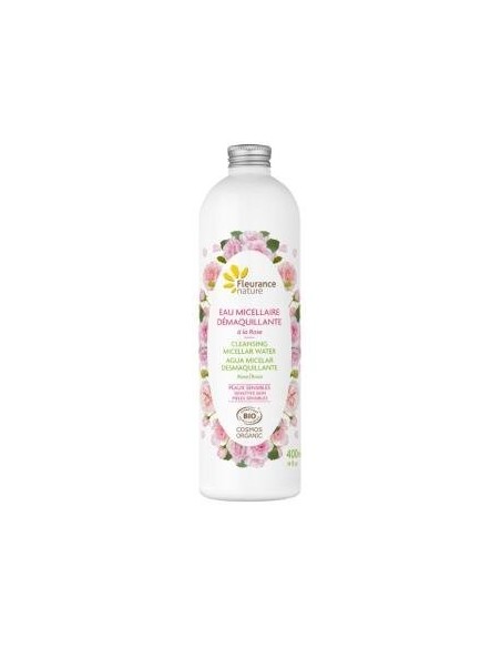 Agua Micelar Desmaquillante Con Rosa 400Ml. Bio de Fleurance
