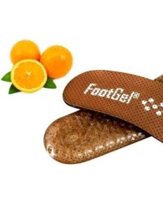 Footgel Plantillas Gel Hombre Naranjo Talla 43-46 de Footgel