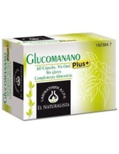 Glucomanano Plus 60 Cápsulas  El Naturalista