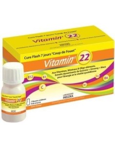 Vitamin 22 Tratamiento Choque 7 AmpollasBeb. Ineldea