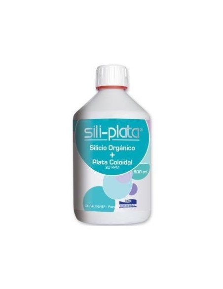 Sili-Plata Silicio Org.+ Plata Coloidal 500 Mililitros Labo Sante Silice