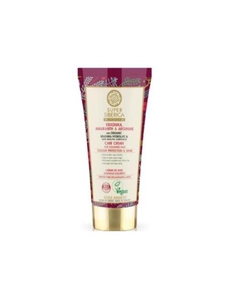 Super Siberica Cuidado En Crema Cabello Teñido 50M Natura Siberica