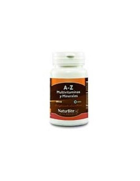 A-Z Multivitaminas Y Minerales 60 tabletas  de Naturbite