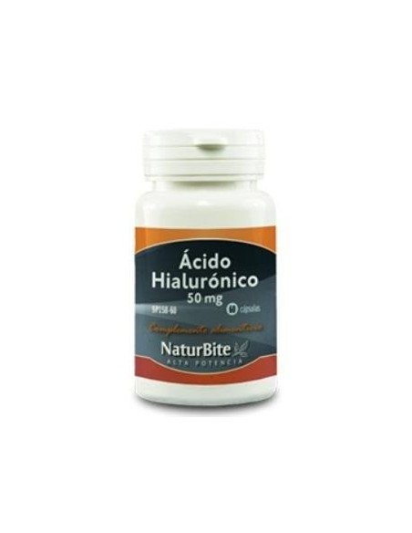 Acido Hialuronico 50Mg. 60Cap. de Naturbite