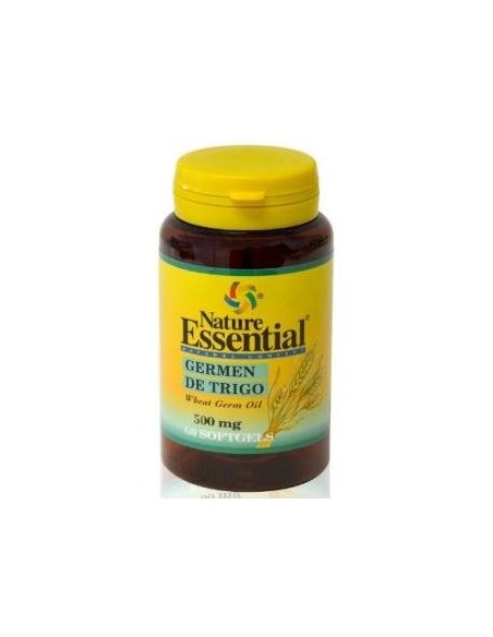 Aceite de germen de trigo 500 mg. 60 perlas