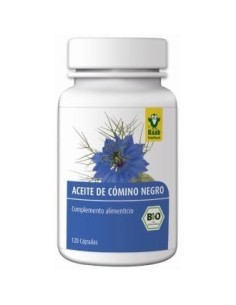 Aceite de Comino negro bio, 120 perlas** de Raab Vitalfood
