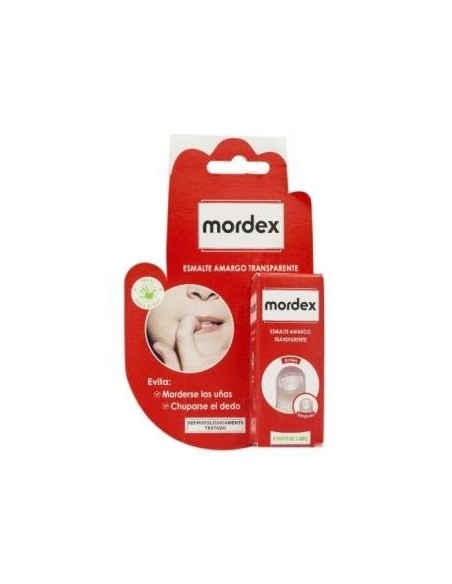 Mordex-X Esmalte Amargo Transparente 9 Mililitros Urgo