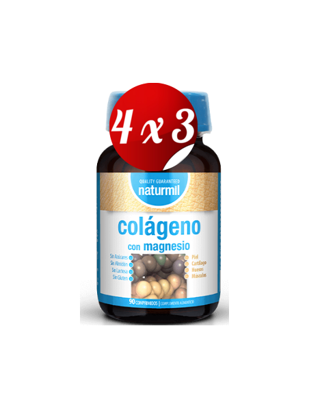 Pack 4X3 Colageno 600Mg. 90 Comprimidos de Dietmed.
