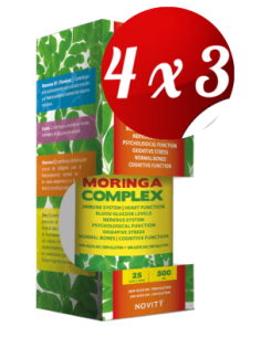 Pack 4x3 uds Moringa Solución Oral 500 Ml De Dietmed