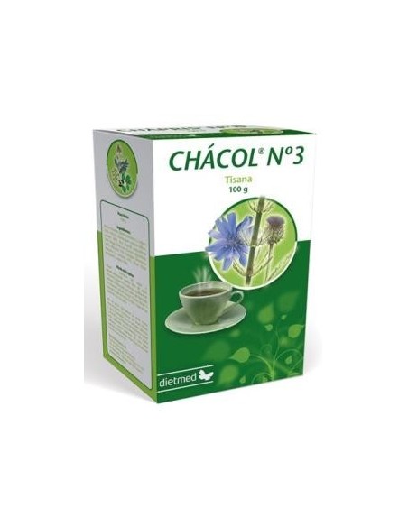 Pack 4X3 Tisana Nº3 Chacol 100Gr. de Dietmed.