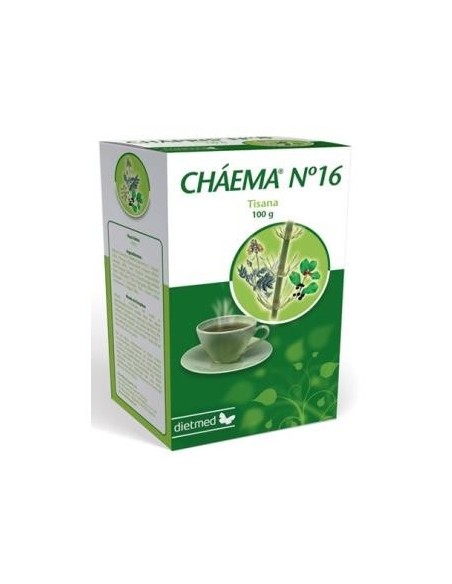Pack 4X3 Tisana Nº16 Chaema 100Gr. de Dietmed.
