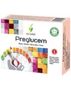 Pack 3X2 Preglucem 60Cap. de Novadiet.