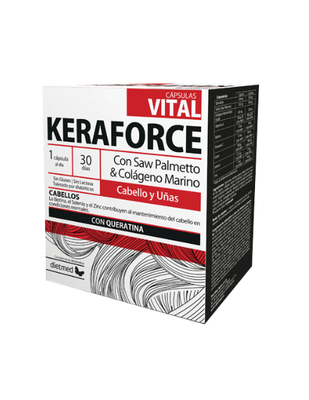 Keraforce Vital  30 Capsulas De Dietmed