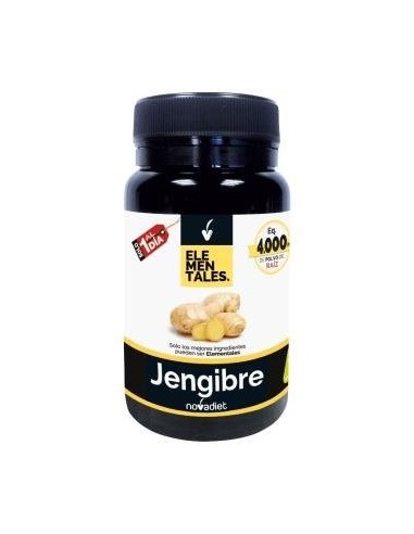 Jengibre Envase de 30 cápsulas vegetales. de Novadiet