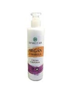 Crema Corporal Argán-Marula 250 ml con dosificador de Dimefar