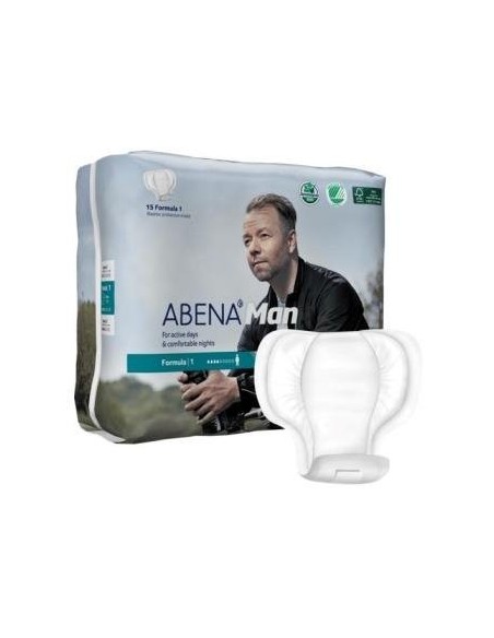 Abena Man Formula 1 Incontinencia 15Ud. de Abena
