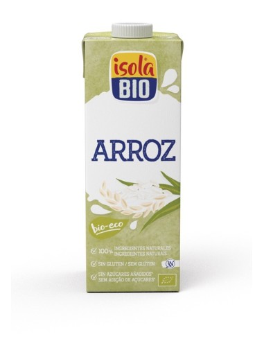 Bebida Vegetal De Arroz  1Lt 6Uds. Bio de Isola