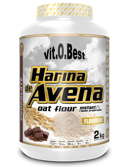 Harina De Avena Chocolate 2 Kg de Vit.O.Best