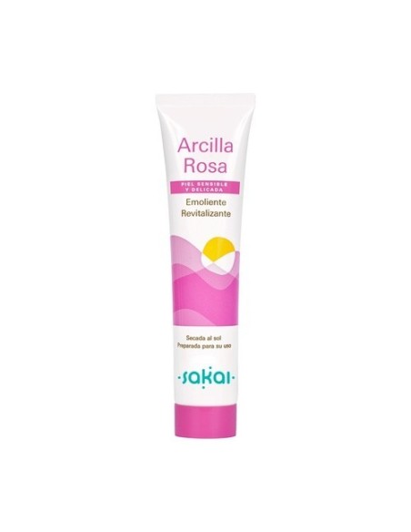 Arcilla Rosa Tubo Piel Sensible Y Delicada100 Ml de Sakai