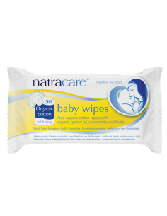 Toallita Para Bebé Con Algodón Ecológico50/u de Natracare