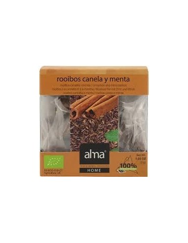 Rooibos Canela Menta Infusion 15Piramide Eco Vegan Alma Home